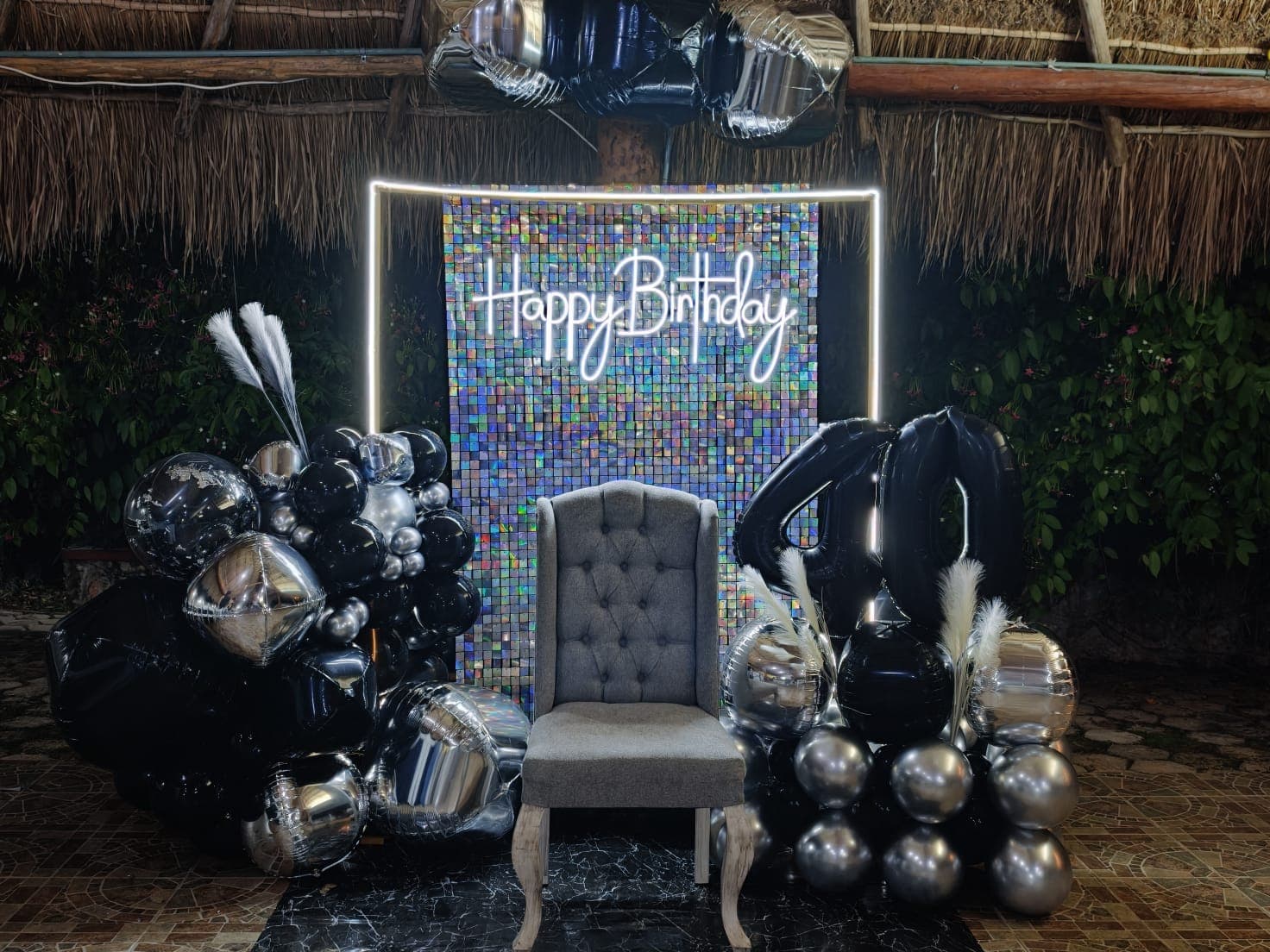 Decoración con globos